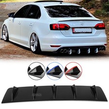 Para VW Jetta MK6 MK7 GLI para-choque traseiro difusor labial tubarão 5 aletas spoiler divisor comprar usado  Enviando para Brazil
