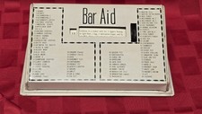Usado, Vintage 1950’s Bar Aid Metal Drink Instruction Wheel Bartender Helper 80 Drinks comprar usado  Enviando para Brazil