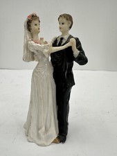 Decoração/figura de bolo de casamento dança casal noiva e noivo coleção 5,25” K comprar usado  Enviando para Brazil
