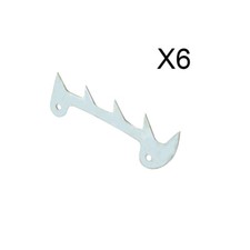 6pcs bumper spike d'occasion  Expédié en Belgium