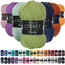Cygnet chunky yarn for sale  WYMONDHAM