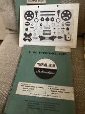 Mcconnel bruff instructions for sale  HITCHIN