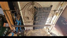 Old iron headboard for sale  HOLYWELL