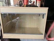 Pine coloured vivarium for sale  CAMBRIDGE