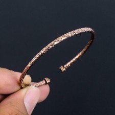 Usado, Pulseira de cobre puro cobre sólido pesado artrite terapia da dor bracelete comprar usado  Enviando para Brazil