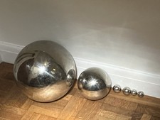Silver metal balls for sale  BRIGHTON