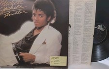 Michael Jackson Thriller LP Vinyl OG 1982 1st Press MISPRINT RARE VG QE 38112 comprar usado  Enviando para Brazil