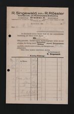 Dresden rechnung 1926 gebraucht kaufen  Leipzig