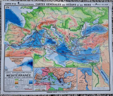 Carte scolaire mediterranee d'occasion  Herbault