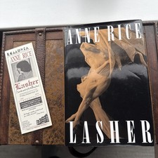 Anne Rice, LASHER, SIGNED & # with Bookmark!  First Edition, Dust Jacket, 1993., usado comprar usado Anne Rice, LASHER, SIGNED & # with Bookmark!  First Edition, Dust Jacket, 1993., usado comprar usado  Enviando para Brazil