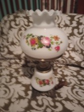 Abajur de mesa vintage E o Vento Levou Furacão design floral., usado comprar usado  Enviando para Brazil