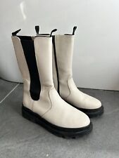 Cream winter boots for sale  PLYMOUTH