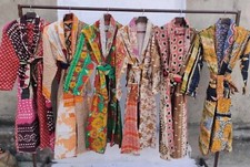Lote de quimono vintage sortido jaqueta Kantha atacado inverno corta-vento roupão, usado comprar usado  Enviando para Brazil