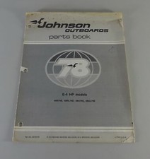 Teilekatalog johnson utboards gebraucht kaufen  Jever