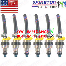 Usado, Conjunto de 6 injetores de combustível 0280150154 para Jaguar XJ6 Vanden Plas 1979-1987 comprar usado  Enviando para Brazil