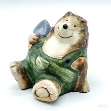 Keramikfigur igel schaufel gebraucht kaufen  Reutlingen