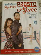 Prosto w Serce SEZON 2 Polish TV Series 5xDVD Anna Mucha, Małgorzata Socha na sprzedaż  PL