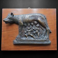 Scultura bronzo lupa usato  Asti