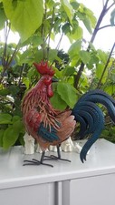 Metal rooster decor for sale  BURY ST. EDMUNDS