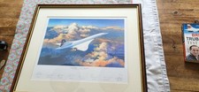 Concorde signed print for sale  PETERBOROUGH
