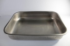 Bandeja retangular forrada Steelpan Itália 12 x 9 x 2,5 aço inoxidável inox comprar usado  Enviando para Brazil