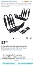 Costway kanuträger kajakträg gebraucht kaufen  Selsingen