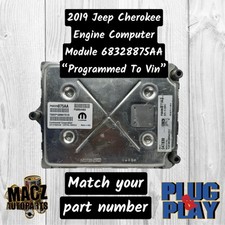 Módulo de computador motor Jeep Cherokee 2019 68328875AA “programado para vinil”, usado comprar usado  Enviando para Brazil