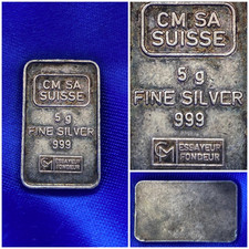 Lingot argent pur d'occasion  Saint-Genis-Pouilly