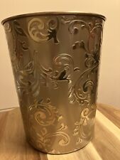 Gold metal wastebasket for sale  Milford