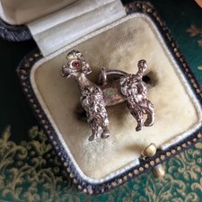 Vintage silver poodle for sale  GLASGOW