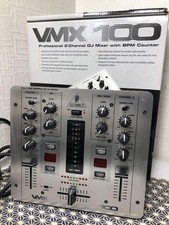 Behringer VMX100 2 canais mixer profissional para DJ com contador BPM faders suaves comprar usado  Enviando para Brazil