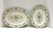 Royal Doulton porcelana fina provençal dois pratos grandes (TC1934) Excelente! comprar usado  Enviando para Brazil