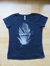 Shirt dunkelblau silberner gebraucht kaufen  Hamburg