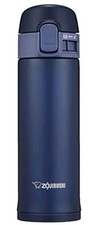 Garrafa de água ZOJIRUSHI aço inoxidável 300 ml um toque tipo aberto azul marinho SM-PC30-AD comprar usado  Enviando para Brazil