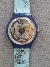 Swatch mappamondo san101 gebraucht kaufen  Mönchengladbach