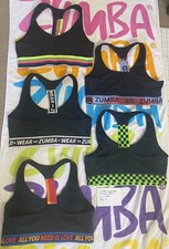 Sutiã esportivo 5 Zumba SCOOP pescoço RACERBACK tamanho grande dança fitness exercício comprar usado  Enviando para Brazil