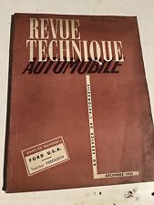 Revue technique decembre d'occasion  Quingey