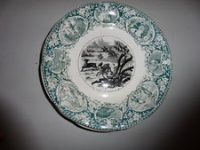 Assiette sarreguemines 19e d'occasion  Coutances