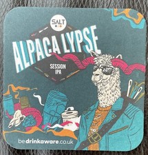 Alpacalypse beer mat for sale  BEDLINGTON