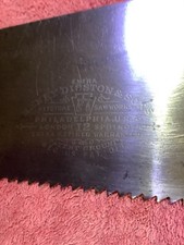 Serra Keystone Disston 12 London Spring Extra Refinada Warrented Funciona 6tpi comprar usado  Enviando para Brazil