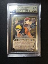 BGS 9.5 *QUAD* Naruto Uzumaki & Gaara Of The Desert N-494 1ª Edição Nova Crônica comprar usado  Enviando para Brazil