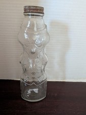Usado, Banco de garrafa vintage Fox & Co U-Bet figura de vidro com tampa dupla face Fox 8 3/4" comprar usado  Enviando para Brazil