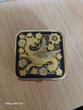 Vintage vergoldet pillendose gebraucht kaufen  Hamburg