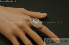 Cabochão oval de pedras preciosas naturais contas traseiras planas anel ajustável banhado a prata comprar usado Cabochão oval de pedras preciosas naturais contas traseiras planas anel ajustável banhado a prata comprar usado  Enviando para Brazil