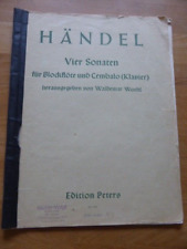 Noten händel sonaten gebraucht kaufen  Sinntal