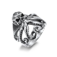 Edelstahl ktopus ring gebraucht kaufen  München