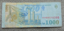 Geldscheine banknote 1000 gebraucht kaufen  Wallersdorf