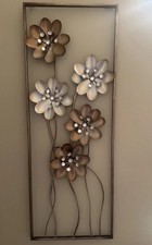 Floral metal wall for sale  Kansas City