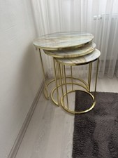 Edle beistelltische gold gebraucht kaufen  Herne