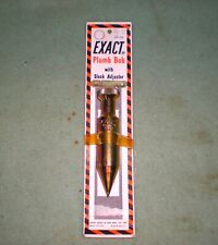 Nos exact plumb for sale  Elysburg